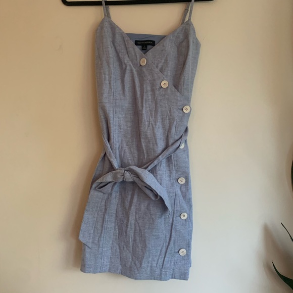 Banana republic linen cotton button mini dress - Picture 8 of 16